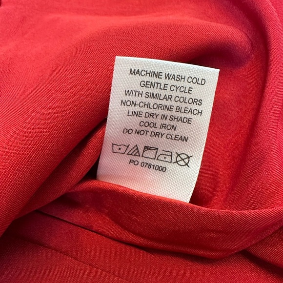 SHOW ME YOUR MUMU Red Suiting Major Blazer Women Size XS Small $188 MSRP NWT - Picture 13 of 14